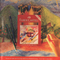 Lápis de cor aquarelável Faber- Castell (1997)
