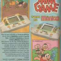 Mini Game Turma da Mônica Tec Toy (1991)